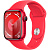 Apple Watch Series 9, 41 мм, корпус из алюминия цвета (PRODUCT)RED, спортивный ремешок цвета (PRODUC